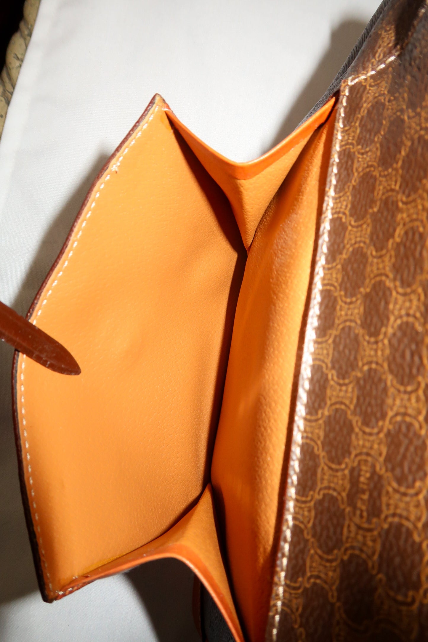 Vintage Celine Macadam Mini Dome Satchel
