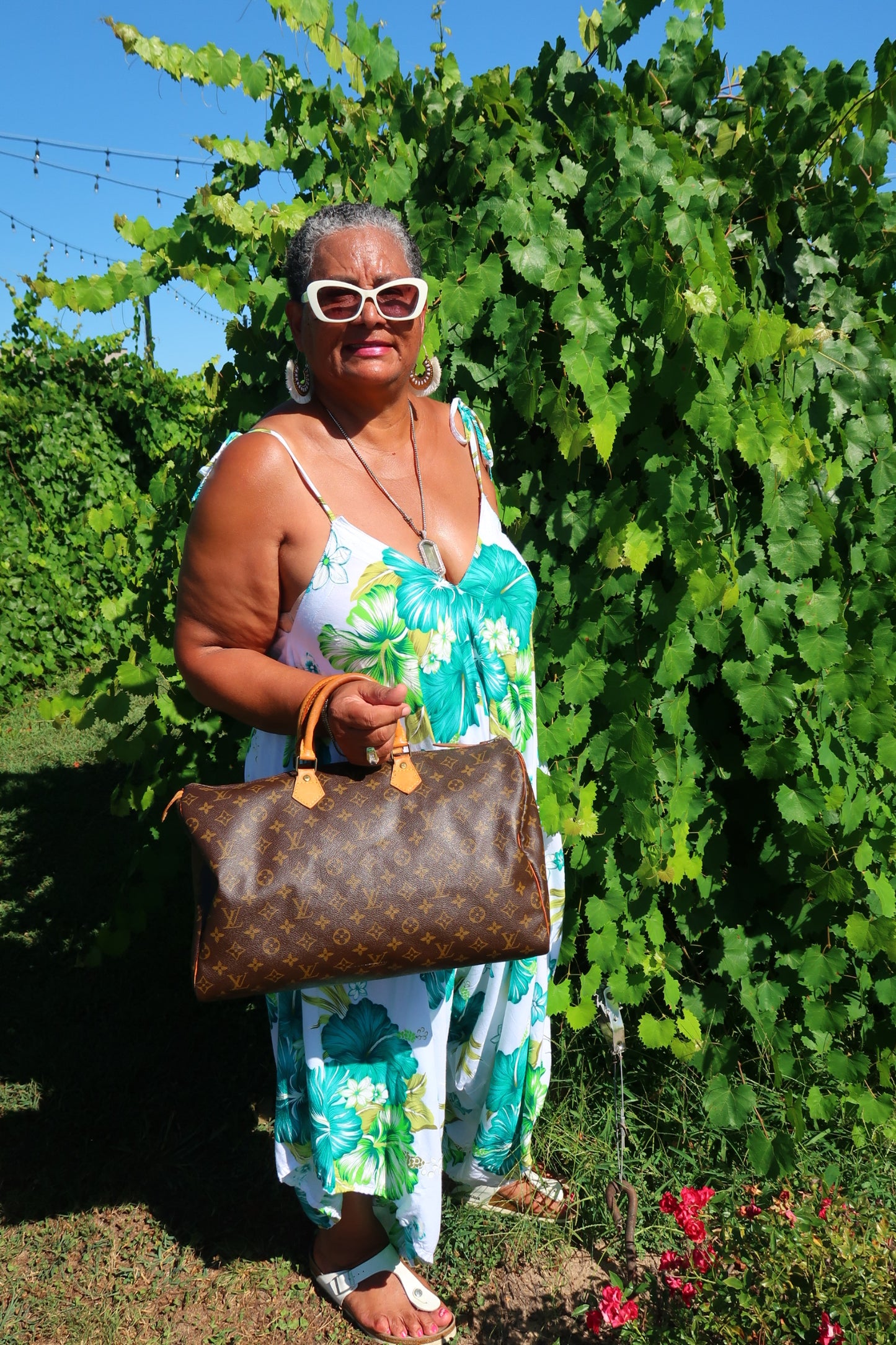 Louis Vuitton Vintage Monogram Speedy 40 Bag