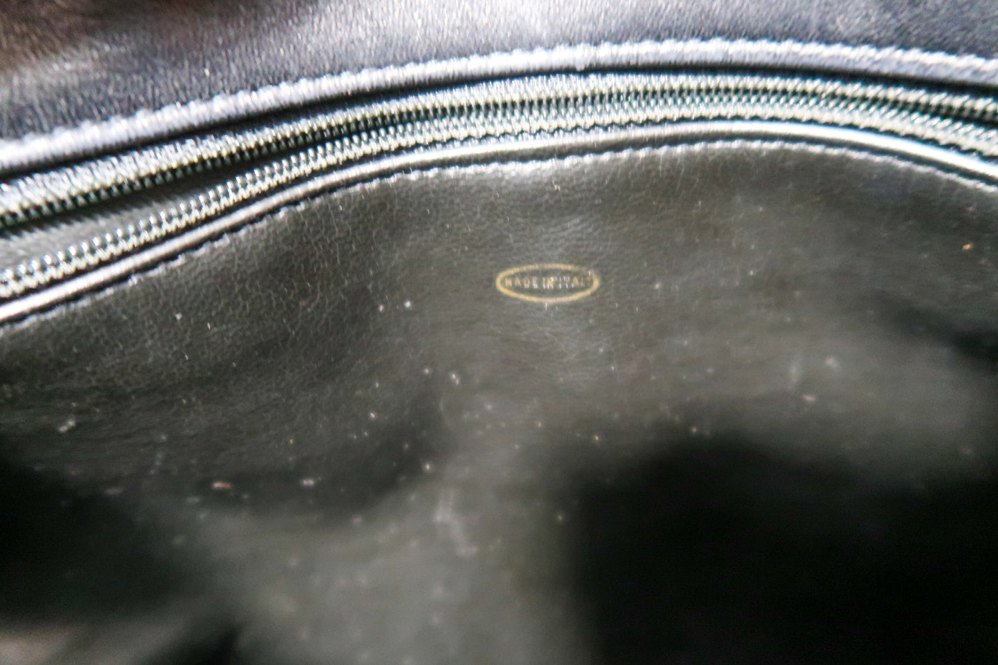 Chanel Vintage Tote Bag – Black Quilted Lambskin with Round CC Logo