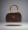 Vintage Celine Macadam Mini Dome Satchel