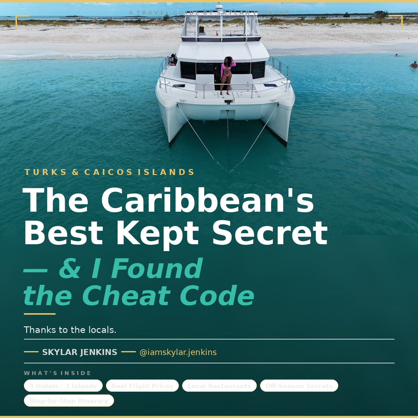 Turks & Caicos Travel Itinerary