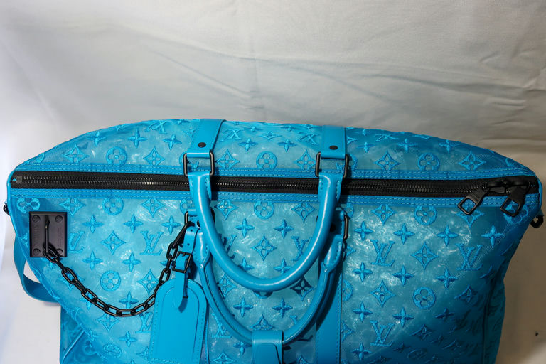 Louis Vuitton Keepall Bandouliere Baga Monogram Mesh 50