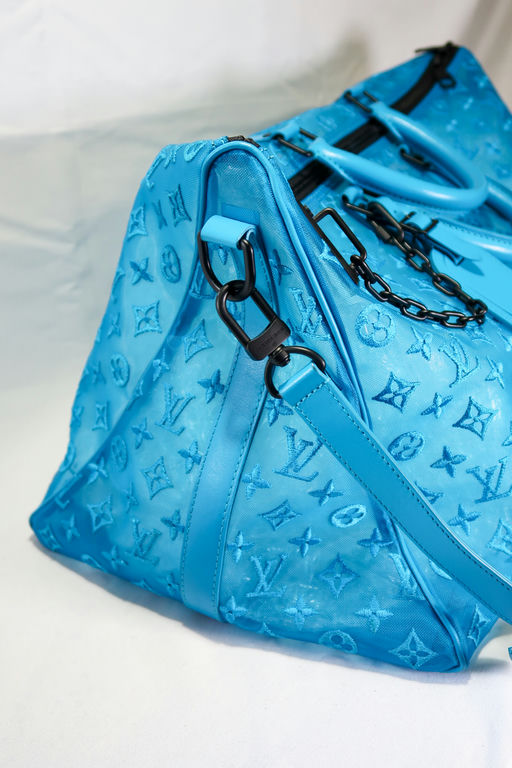 Louis Vuitton Keepall Bandouliere Baga Monogram Mesh 50