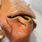 Chanel Lambskin Quilted Drawstring Backpack Camel