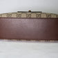Gucci GG Supreme Monogram Web Neo Vintage Shoulder Bag Beige New Acero