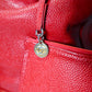 Chanel Red Caviar 3 'CC' Bucket Bag Medium
