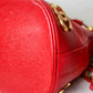 Chanel Red Caviar 3 'CC' Bucket Bag Medium