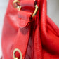 Chanel Red Caviar 3 'CC' Bucket Bag Medium