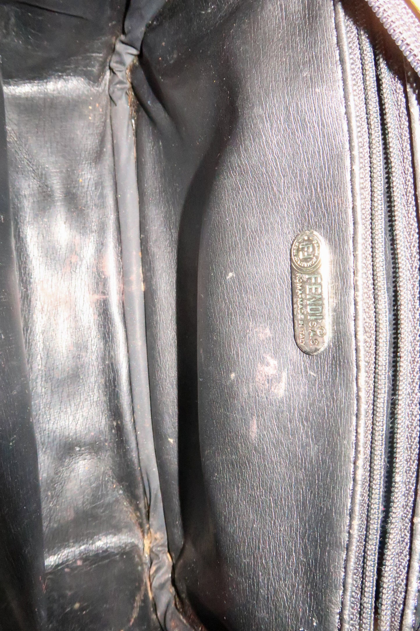 Fendi Vintage Zucca Camera Bag