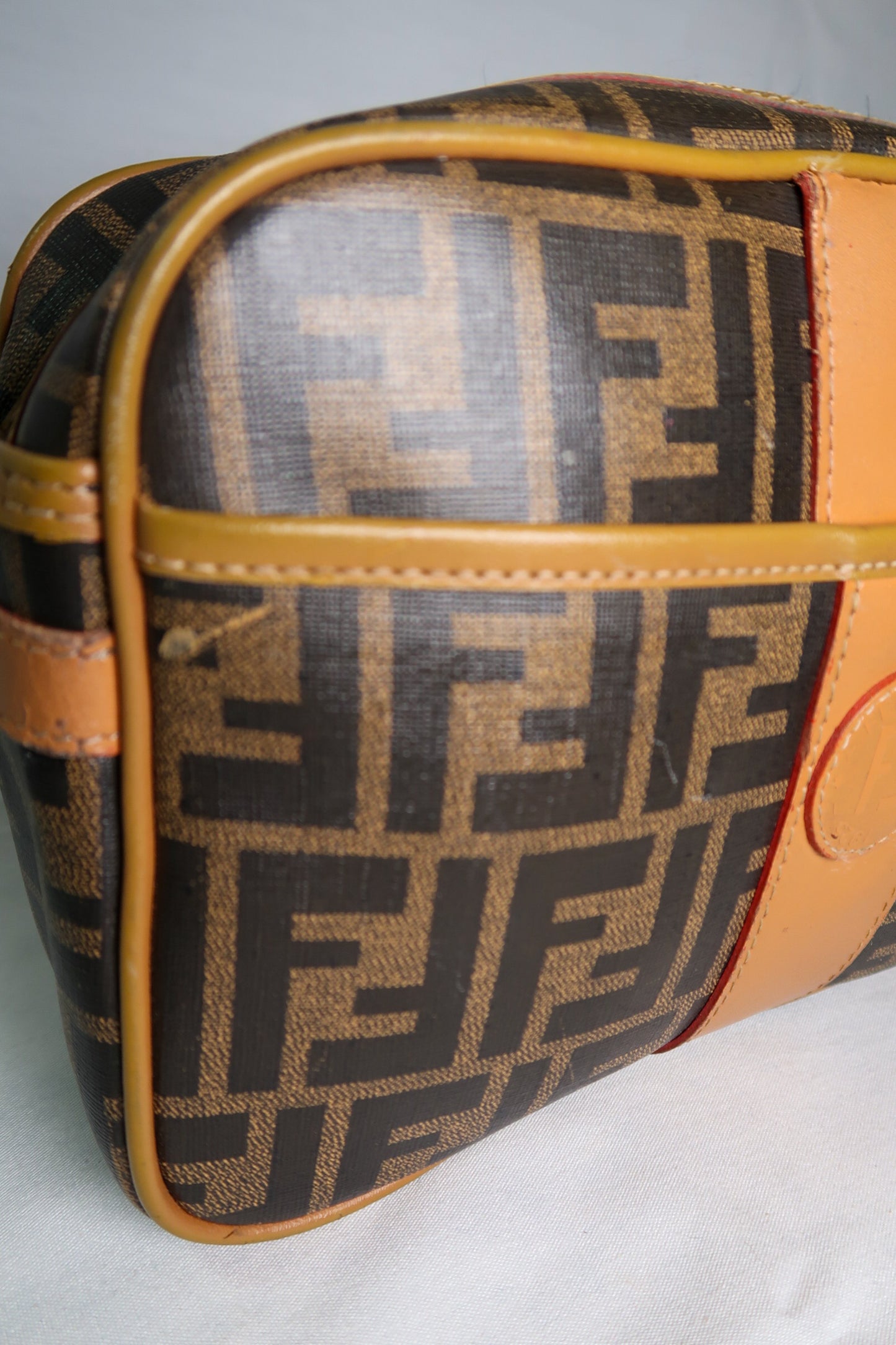 Fendi Vintage Zucca Camera Bag