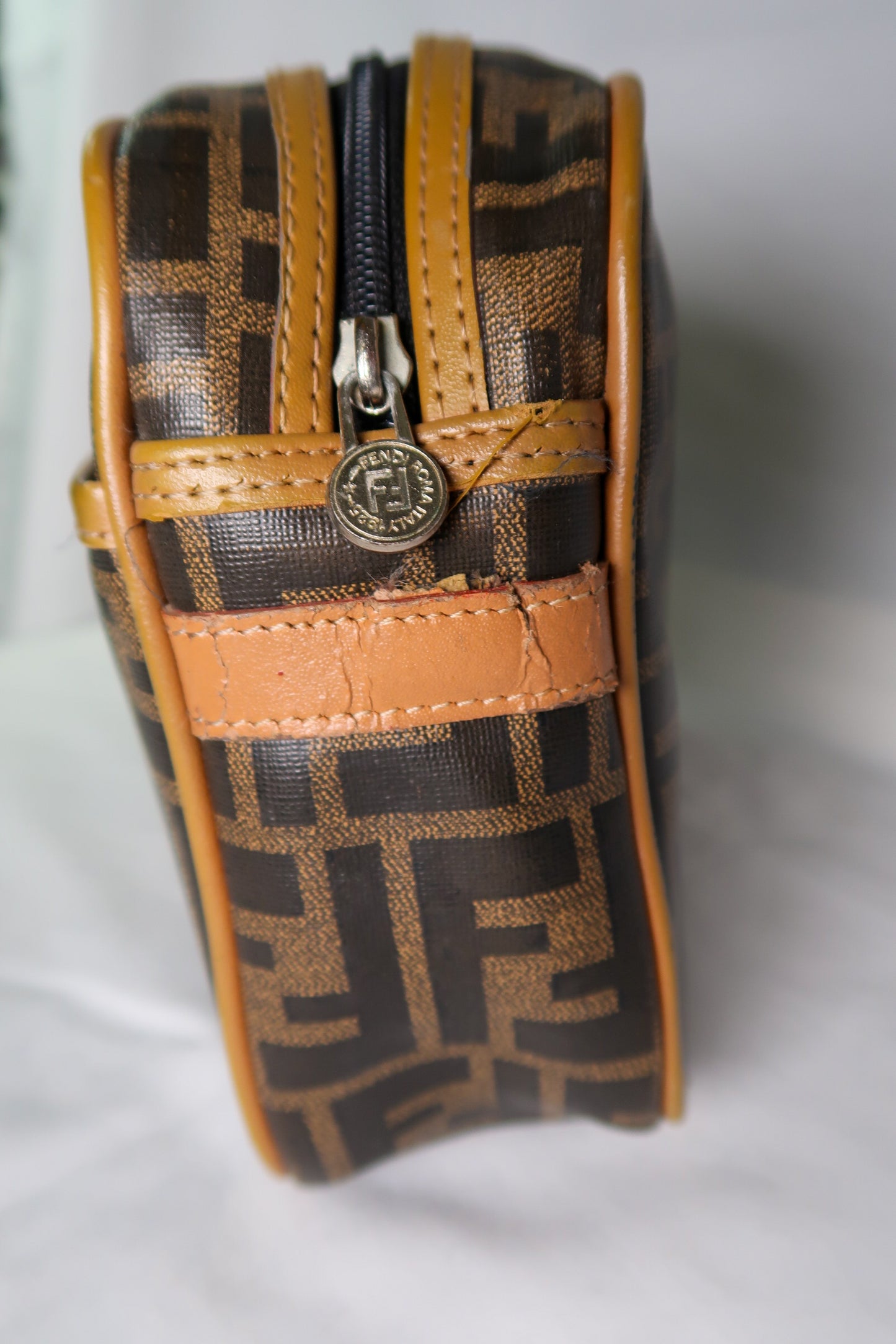 Fendi Vintage Zucca Camera Bag