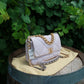 Chanel 19 Flap Bag Agneau Brillant Violet Clair