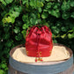 Chanel Red Caviar 3 'CC' Bucket Bag Medium