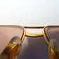 Cartier Vendome Louis 22k Gold-plated Sunglasses 62-14 140 078283