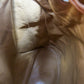 Chanel Lambskin Quilted Drawstring Backpack Camel