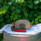 Gucci GG Supreme Monogram Web Neo Vintage Shoulder Bag Beige New Acero