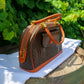 Vintage Celine Macadam Mini Dome Satchel