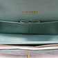 Chanel Double Flap Caviar Moss Green