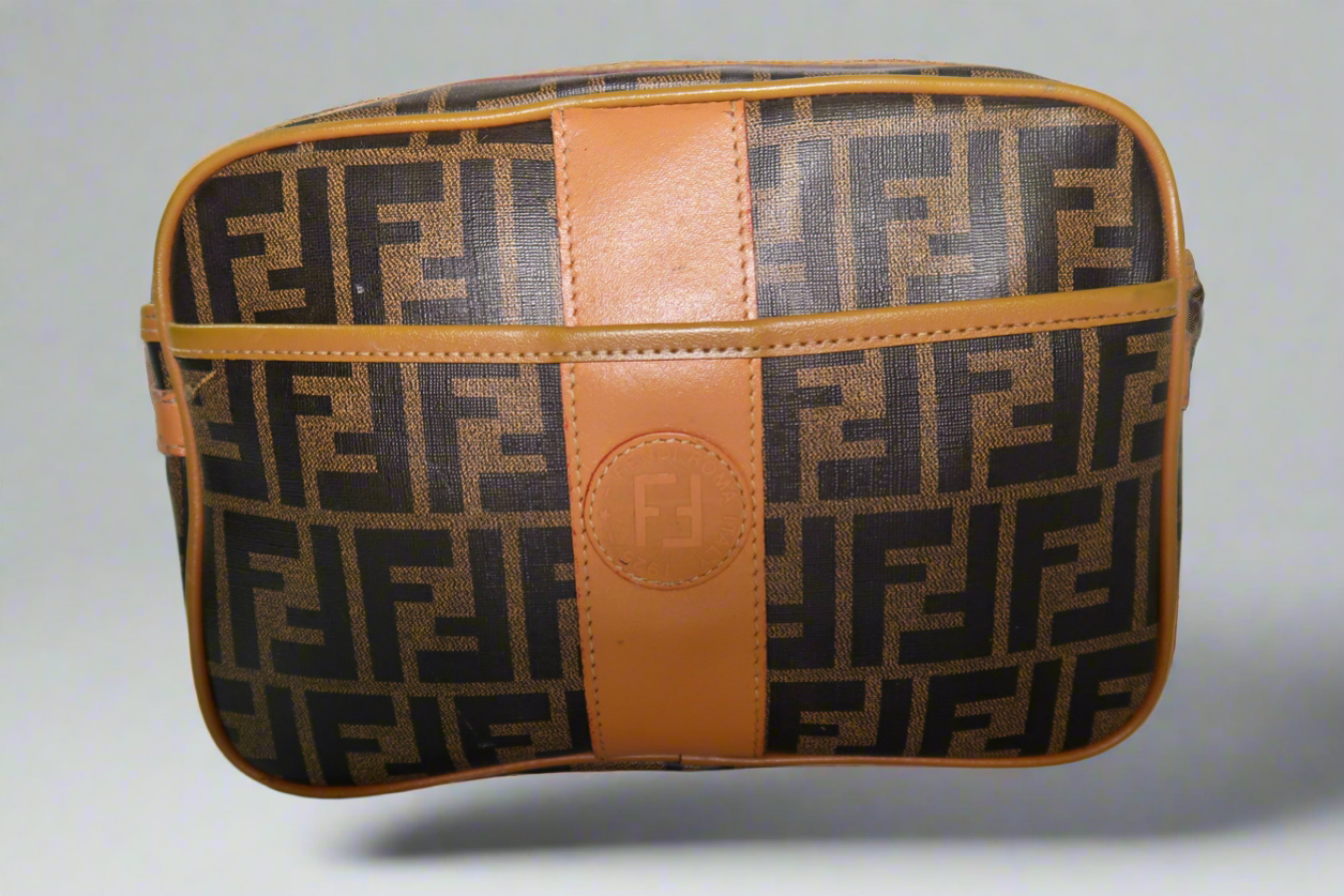 Fendi Vintage Zucca Camera Bag