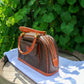 Vintage Celine Macadam Mini Dome Satchel