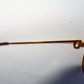 Cartier Vendome Louis 22k Gold-plated Sunglasses 62-14 140 078283