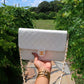 Chanel Quilted Matelasse CC Logo Lambskin Chain Shoulder Bag White / Cream Gold