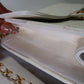 Chanel Quilted Matelasse CC Logo Lambskin Chain Shoulder Bag White / Cream Gold
