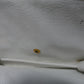 Chanel Quilted Matelasse CC Logo Lambskin Chain Shoulder Bag White / Cream Gold