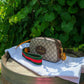 Gucci GG Supreme Monogram Web Neo Vintage Shoulder Bag Beige New Acero